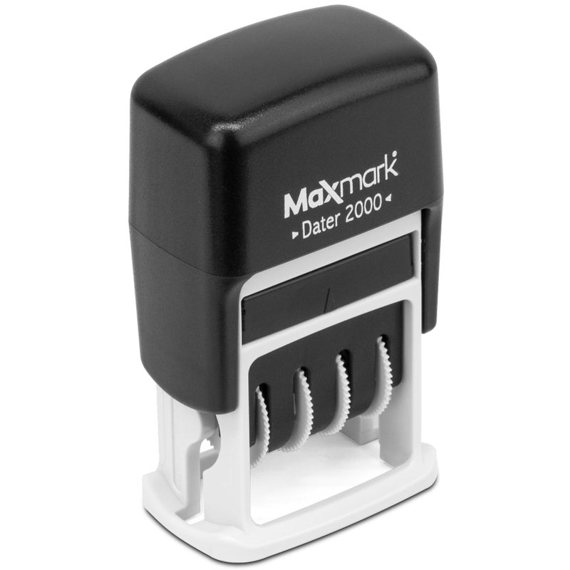 MaxMark 2000 Dater Self Inking Date Stamp - Black - Image 2